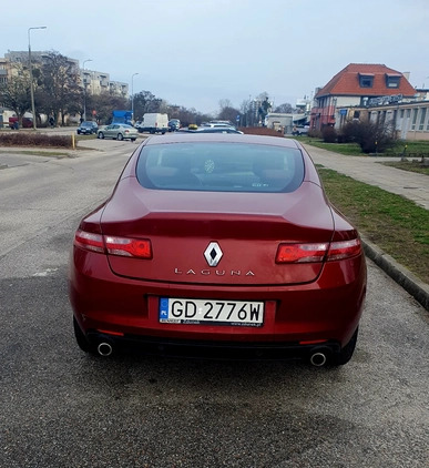 Renault Laguna cena 25750 przebieg: 122000, rok produkcji 2009 z Gdańsk małe 29